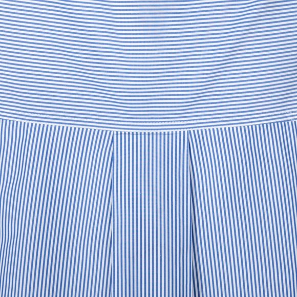 Theory Velvela  Tie Front Striped Utility Shirt - Picture 8 of 9